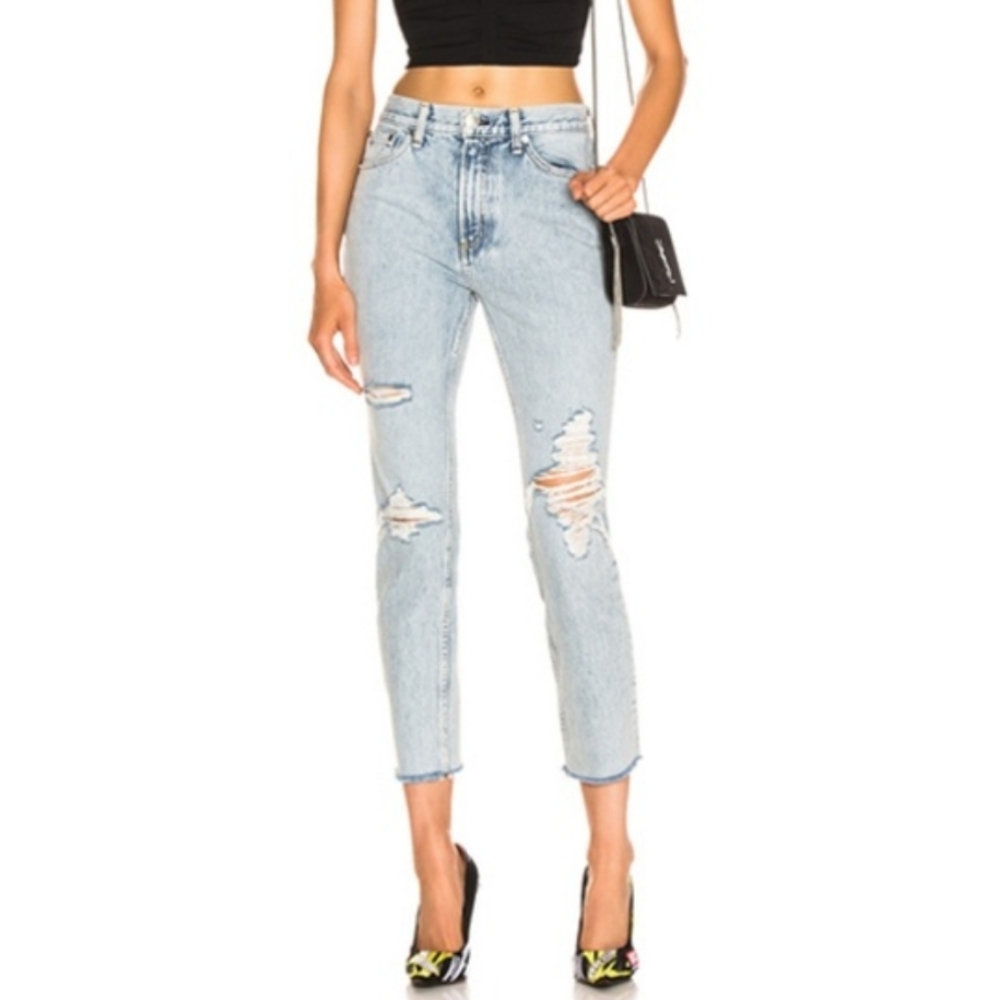 RAG & BONE MDSON ANKLE CIGARETTE JEANS